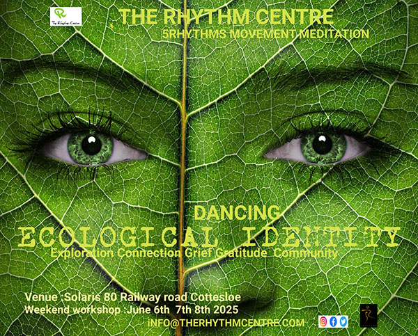five rhythms seconed banner